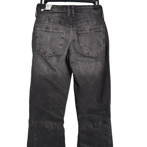 We The Free Vector Moto Mid Rise Size 24 Flare Black NWT Tall - Picture 10 of 16